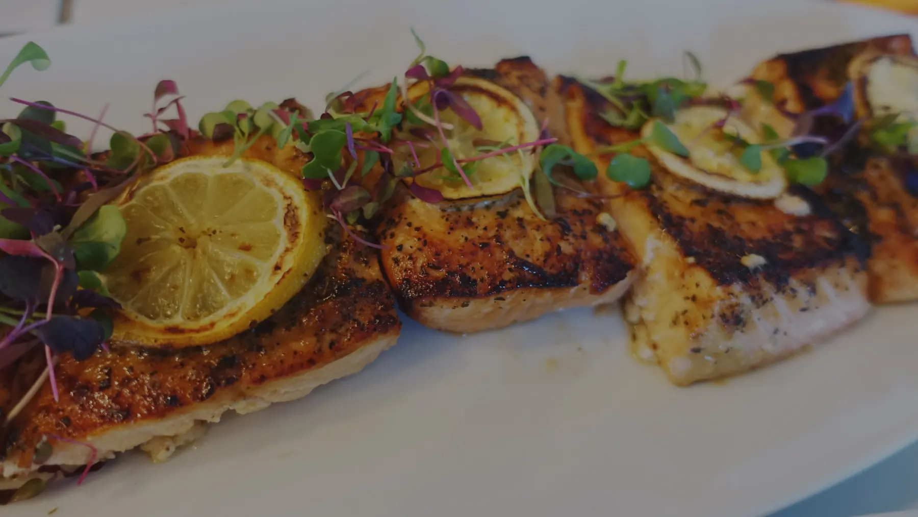 Lemon Honey Broiled Salmon from Anne Taylor Catering